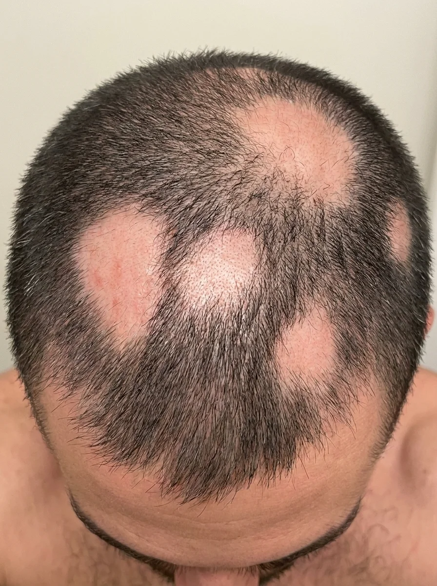 Alopecia Androgenética — Antes